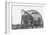 Soviet and American Expo Pavilions-null-Framed Photographic Print