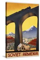 Soviet Armenia Poster-null-Stretched Canvas