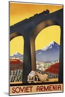 Soviet Armenia Poster-null-Mounted Giclee Print