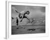 Soviet Athlete Alexandra Chundina Practicing for the Russian Olympics-Lisa Larsen-Framed Premium Photographic Print