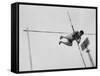 Soviet Athlete Training For the Olympics-Lisa Larsen-Framed Stretched Canvas