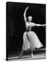 Soviet Ballerina Galina Ulanova Dancing in Title Role of Ballet "Giselle" at the Bolshoi Theater-Howard Sochurek-Stretched Canvas