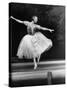 Soviet Ballerina Galina Ulanova Dancing in Title Roll of Ballet "Giselle" at the Bolshoi Theater-Howard Sochurek-Stretched Canvas