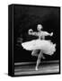Soviet Ballerina Galina Ulanova Dancing in Title Roll of Ballet "Giselle" at the Bolshoi Theater-Howard Sochurek-Framed Stretched Canvas