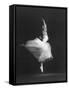 Soviet Ballerina Galina Ulanova Dancing in Title Roll of Ballet "Giselle" at the Bolshoi Theater-Howard Sochurek-Framed Stretched Canvas