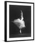 Soviet Ballerina Galina Ulanova Dancing in Title Roll of Ballet "Giselle" at the Bolshoi Theater-Howard Sochurek-Framed Premium Photographic Print