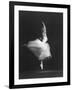 Soviet Ballerina Galina Ulanova Dancing in Title Roll of Ballet "Giselle" at the Bolshoi Theater-Howard Sochurek-Framed Premium Photographic Print