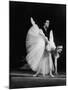 Soviet Ballerina Galina Ulanova Performing in Ballet "Giselle" at the Bolshoi Theater-Howard Sochurek-Mounted Premium Photographic Print