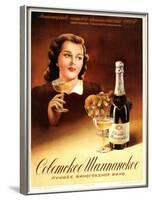 Soviet Champagne-null-Framed Art Print