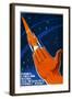 Soviet Citizens Be Proud; the Road to Discovery Is Open-null-Framed Art Print