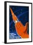 Soviet Citizens Be Proud; the Road to Discovery Is Open-null-Framed Art Print