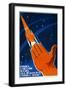 Soviet Citizens Be Proud; the Road to Discovery Is Open-null-Framed Premium Giclee Print