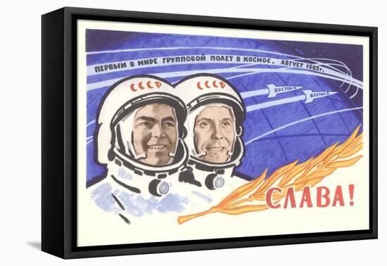 Soviet Cosmonauts-null-Framed Stretched Canvas