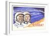 Soviet Cosmonauts-null-Framed Art Print