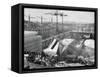 Soviet-Egyptian Ceremonies at the Aswan Dam-null-Framed Stretched Canvas