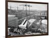 Soviet-Egyptian Ceremonies at the Aswan Dam-null-Framed Photographic Print