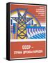 Soviet Energy Poster-null-Framed Stretched Canvas