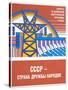 Soviet Energy Poster-null-Stretched Canvas