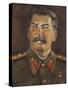 Soviet-Era Art, M.J.V. Stalin By Johannes Saal, 1952, Art Museum of Estonia, Tallinn, Estonia-Walter Bibikow-Stretched Canvas