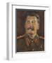 Soviet-Era Art, M.J.V. Stalin By Johannes Saal, 1952, Art Museum of Estonia, Tallinn, Estonia-Walter Bibikow-Framed Premium Photographic Print