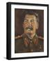 Soviet-Era Art, M.J.V. Stalin By Johannes Saal, 1952, Art Museum of Estonia, Tallinn, Estonia-Walter Bibikow-Framed Photographic Print