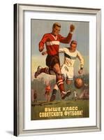 Soviet Football-null-Framed Art Print