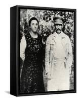 Soviet Leader Josef Stalin with His Second Wife Nadezhda Alliluyeva, Late 1920S-null-Framed Stretched Canvas