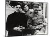 Soviet Leader Josef Stalin with His Son Vasily and Daughter Svetlana, 1930S-Pyotr Otsup-Mounted Giclee Print
