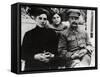 Soviet Leader Josef Stalin with His Son Vasily and Daughter Svetlana, 1930S-Pyotr Otsup-Framed Stretched Canvas