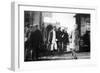 Soviet Leader Joseph Stalin Escorted by Gru Secret Agents, Late 1920S-null-Framed Giclee Print