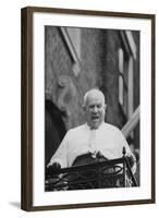 Soviet Leader Nikita Khrushchev in New York, USA, September 1960-null-Framed Giclee Print