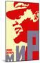 Soviet Lenin Profile Propaganda-null-Mounted Poster