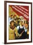 Soviet Political Poster, 1934-null-Framed Giclee Print