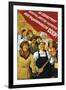 Soviet Political Poster, 1934-null-Framed Giclee Print