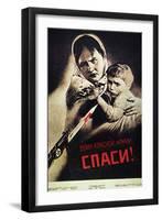 Soviet Poster, 1942-Viktor Koretsky-Framed Giclee Print