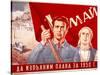 Soviet Poster Commemorating May Day, 1950-A Bearob-Stretched Canvas