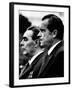 Soviet Premier Leonid Brezhnev and US President Richard Nixon at White House, Washington DC, 1973-null-Framed Photo