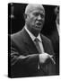 Soviet Prime Minister Nikita S. Khrushchev at the Un General Assembly-null-Stretched Canvas