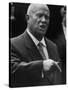 Soviet Prime Minister Nikita S. Khrushchev at the Un General Assembly-null-Stretched Canvas