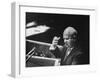 Soviet Prime Minister Nikita S. Khrushchev Speaking at the Un General Assembly-null-Framed Photographic Print