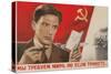Soviet Propaganda Poster-null-Stretched Canvas