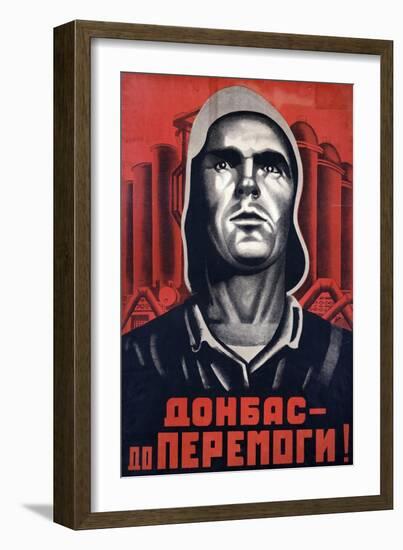 Soviet Propaganda Poster-null-Framed Giclee Print