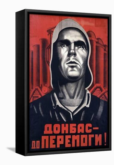 Soviet Propaganda Poster-null-Framed Stretched Canvas