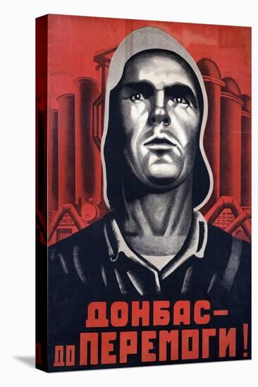 Soviet Propaganda Poster-null-Stretched Canvas