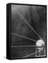 Soviet Satellite Sputnik I-null-Framed Stretched Canvas