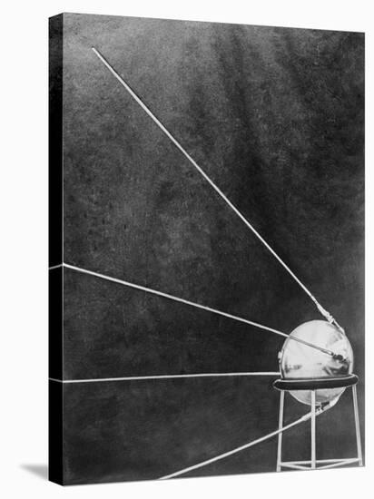 Soviet Satellite Sputnik I-null-Stretched Canvas