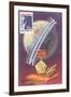 Soviet Space Program Medal-null-Framed Art Print