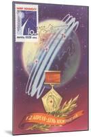 Soviet Space Program Medal-null-Mounted Art Print