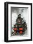 Soviet Steam Locomotive I-null-Framed Art Print