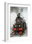 Soviet Steam Locomotive I-null-Framed Art Print